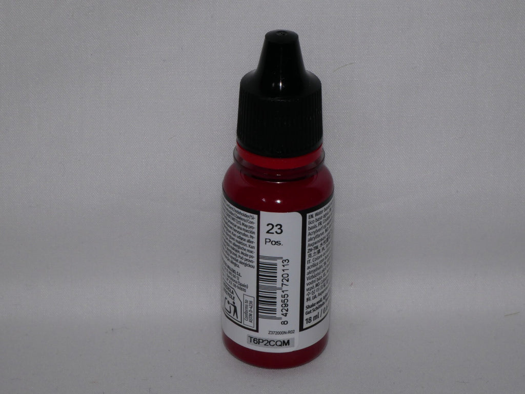 Vallejo Game Color Acrylic Range Gory Red 18ml/0.6 fl oz Dropper Bottle - 72.011