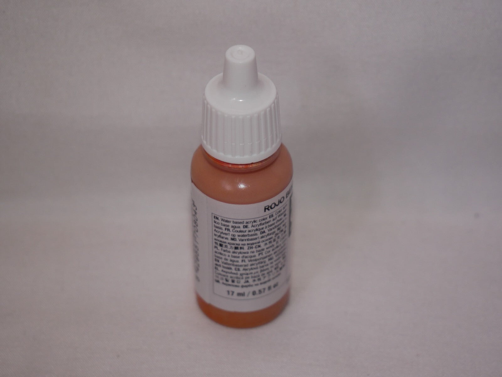 Vallejo Model Color Beige Red Acrylic 17ml/0.57 fl oz Dropper Bottle - 70.804