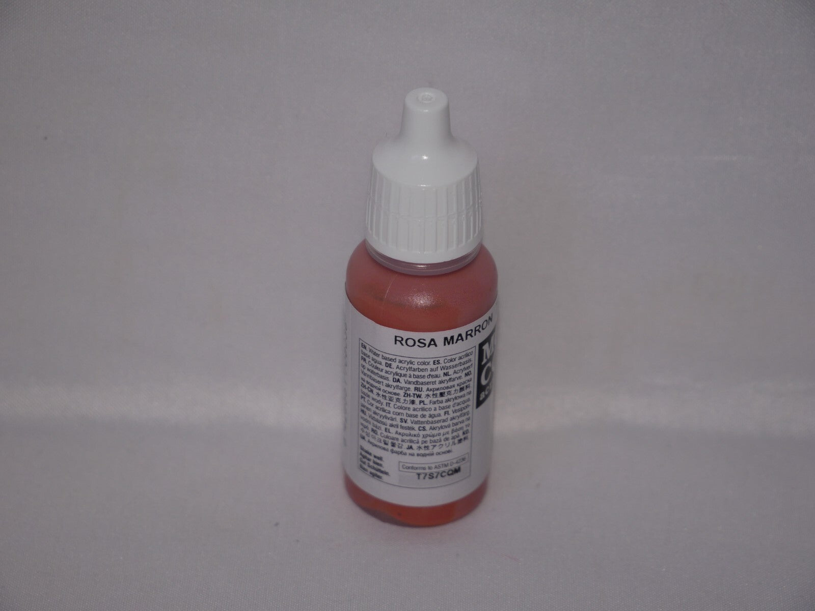 Vallejo Model Color Brown Rose Acrylic 17ml/0.57 fl oz Dropper Bottle - 70.803