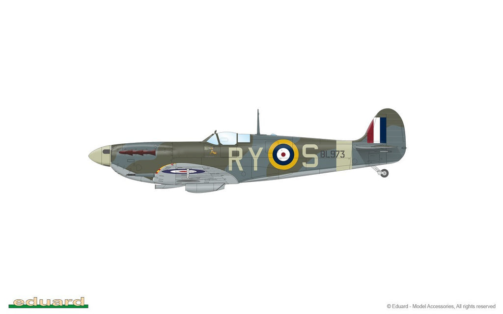 Eduard 1:48 Scale Spitfire Story The Sweep Dual Combo Limited Edition Set 11153