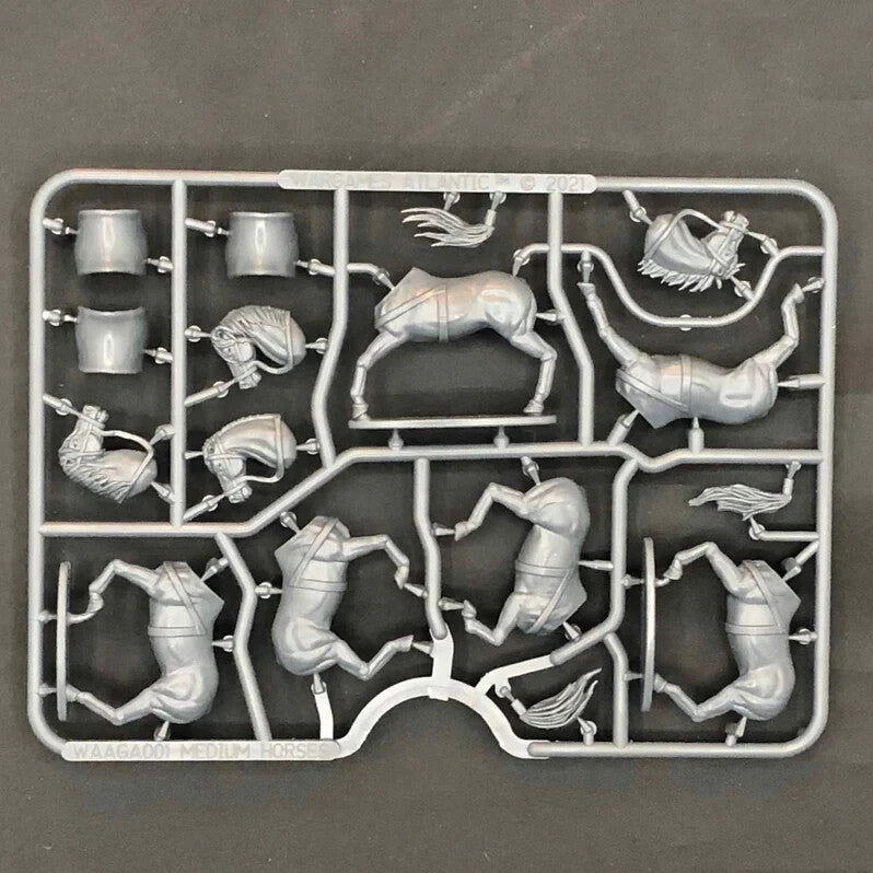 Wargames Atlantic 28mm Hard Plastic Renaissance Heavy Cavalry Figures - WAARN006