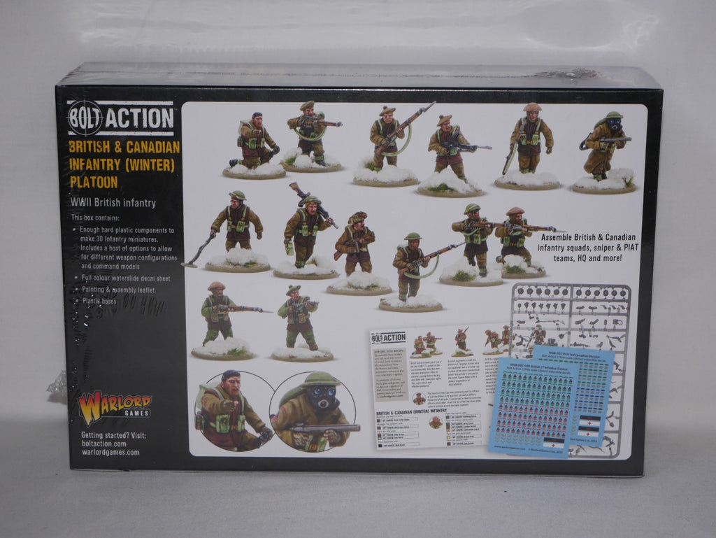 Warlord Games Bolt Action 1:56 British & Canadian Infantry (Winter) - 402011027