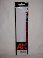 AK Interactive Size 6 Flat Synthetic Hair Scale Modeling Paint Brushes - AK611