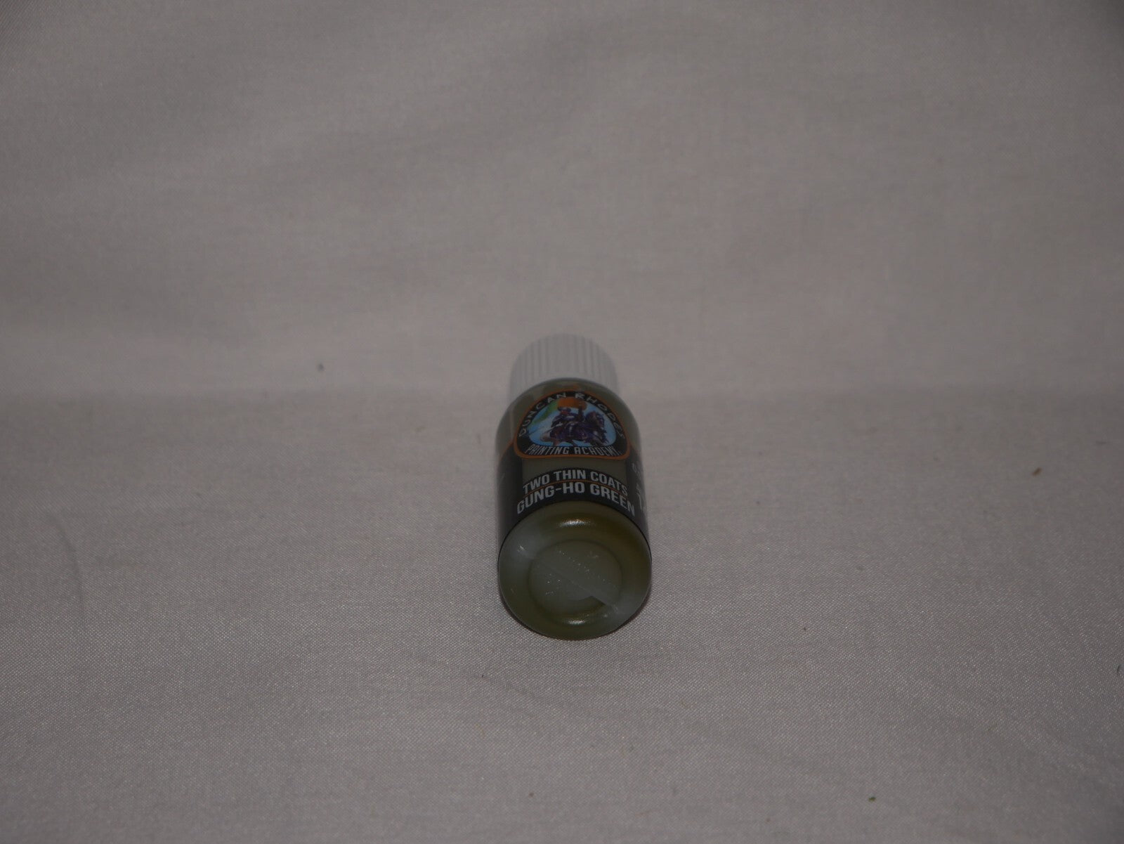 Duncan Rhodes Painting Academy 'Two Thin Coats' Gung-Ho Green 15ml Bottle 10080
