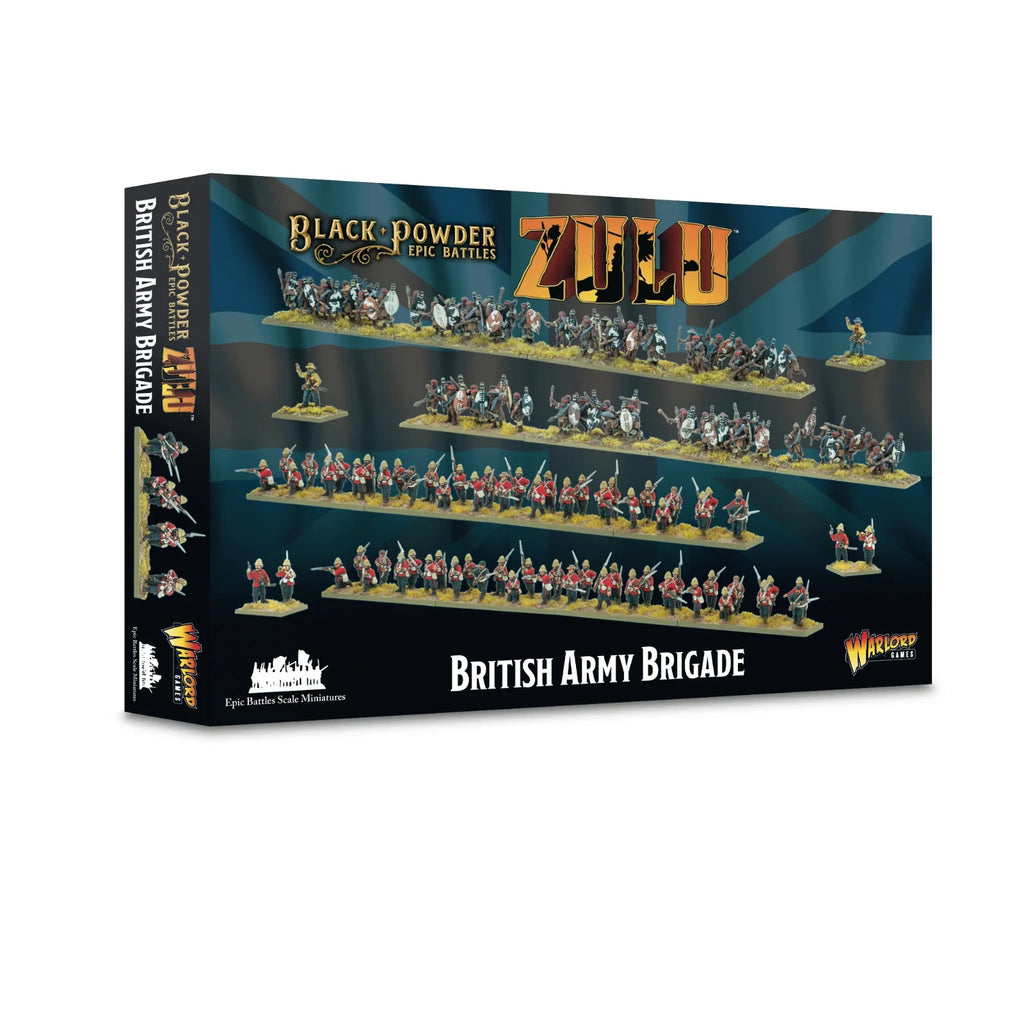 Black Powder Epic Battles Minis Zulu 15mm Scale British Army Brigade - 312014601