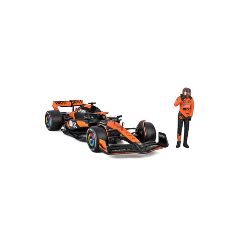 Burago 1:24 McLaren MCL38 Miami Grand Prix 2024 No.81 Oscar Piastri - #18-28040P