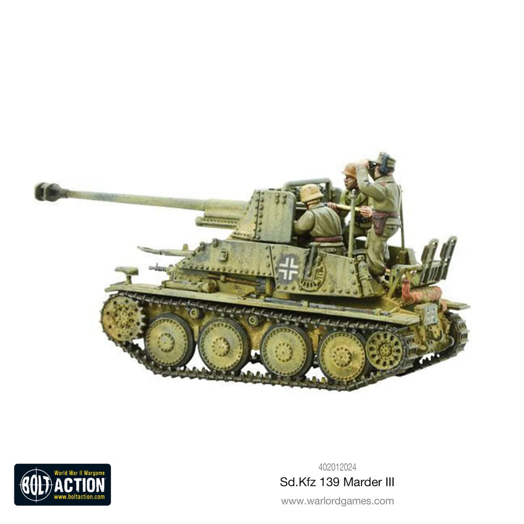 Warlord Games Bolt Action 1:56 Scale WWII German SD.FFZ 139 Marder III - 402012024
