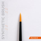 AK Interactive Basic Synthetic Hair 3 Piece Miniature Painting Brush Set - AKB104