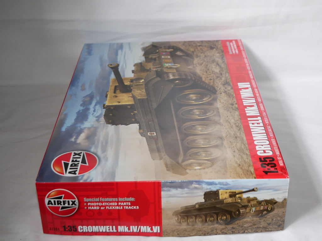 Airfix 1:35 Scale Cromwell Mk.IV / Mk.VI Cruiser Tank Kit Skill Level 3 - A1384