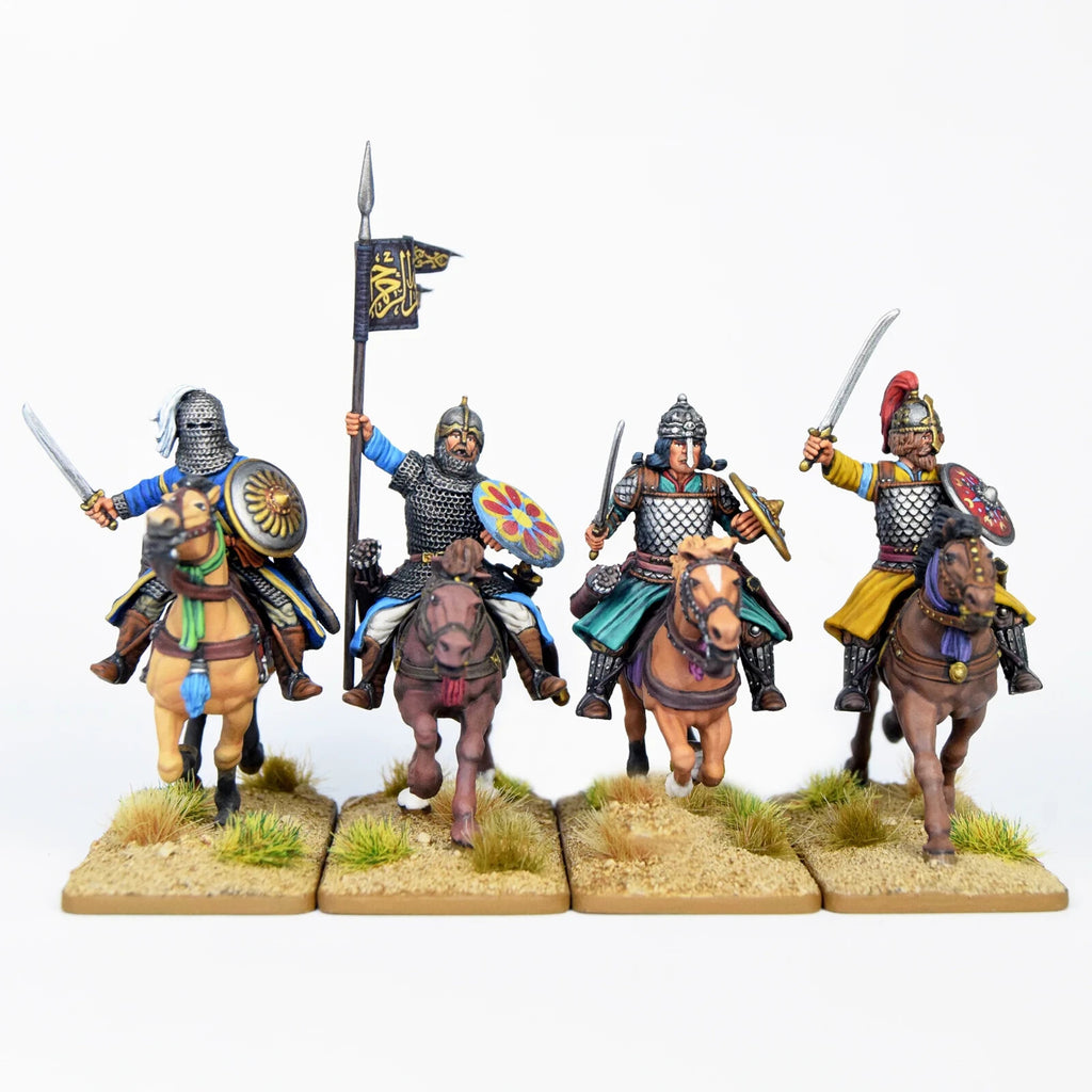 Victrix Medieval Warriors 28mm Scale Hard Plastic Islamic Cavalry Models VXM003