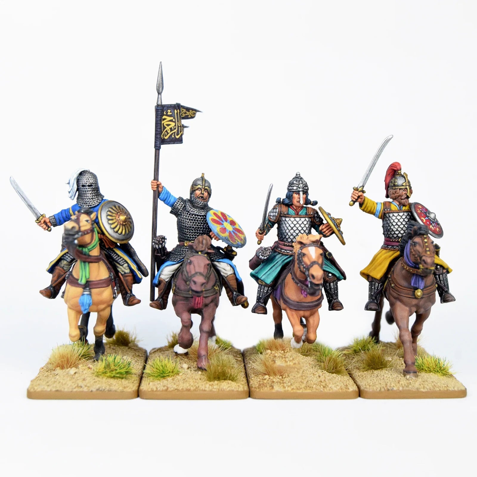 Victrix Medieval Warriors 28mm Scale Hard Plastic Islamic Cavalry Models VXM003