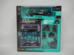 Burago 1:43 Scale Mercedes-AMG Petronas Forumla One Team Pit Pass Diorma Playset - #18-38458A
