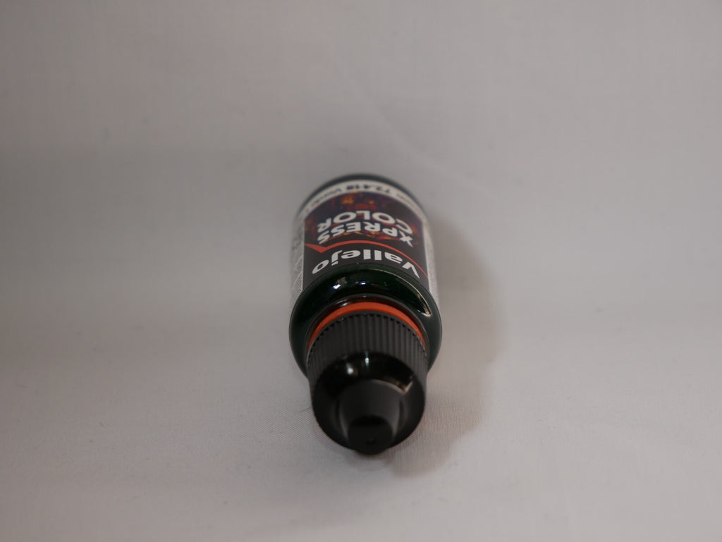 Vallejo Xpress Color Acrylics Lizard Green 18ml/0.6 fl oz Dropper Bottle 72.418