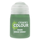 Games Workshop Citadel Colour Shade Kroak Green 18ml/0.60 fl oz Paint Pot 24-29