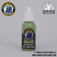 Duncan Rhodes Painting Academy Two Thin Coats Troll Shot Green 15ml Bottle 10075