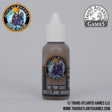 Duncan Rhodes Painting Academy Two Thin Coats Wasteland Brown 15ml Bottle 10054
