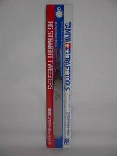 Tamiya Craft Tools Series 48 Stainless Steel Finish HG Straight Tweezers - 74048