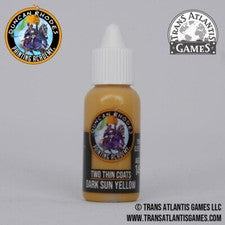 Duncan Rhodes Painting Academy Two Thin Coats Dark Sun Yellow 15ml Bottle 10004