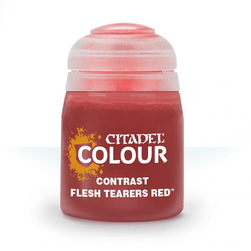 Citadel Colour Contrast Flesh Tearers Red Acrylic 18ml/0.60 fl oz Pot (29-13)