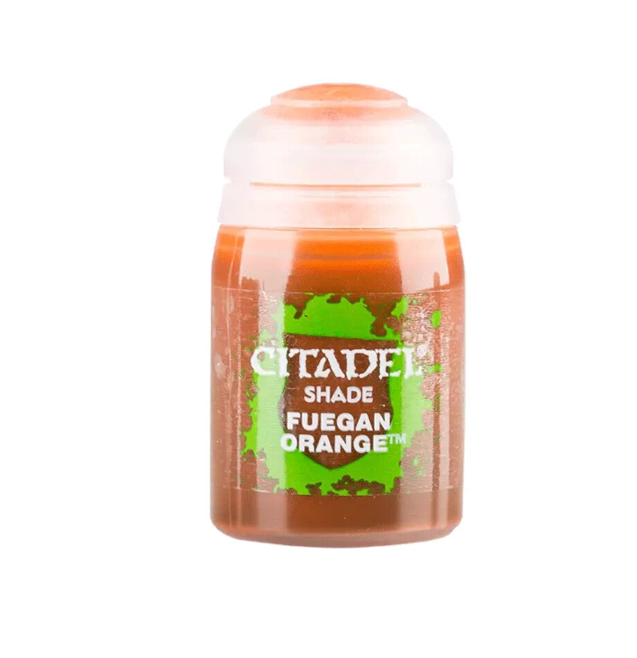 Games Workshop Citadel Colour Shade Fuegan Orange 18ml/0.60 fl oz Pot - 24-20